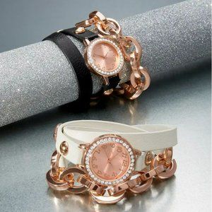 *NWT*-Crystal Wrap Watch
